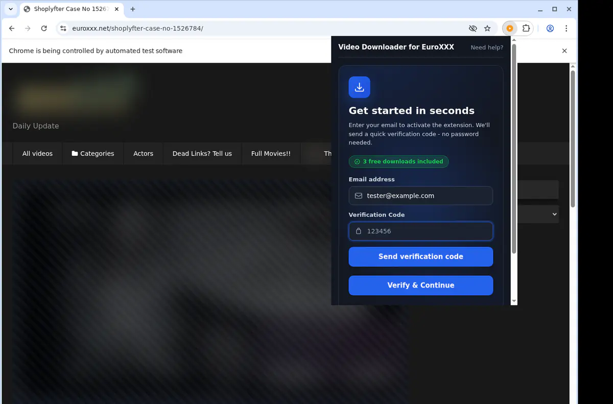 Euroxxx Video Downloader screenshot 4