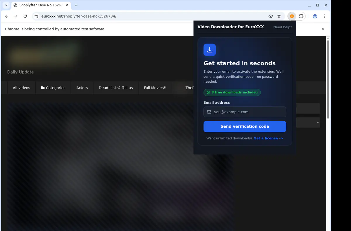 Euroxxx Video Downloader screenshot 5